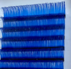 Navy Blue Dark Blue Lashes 0.03mm 【8-lines】