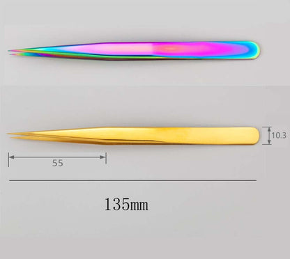 STRAIGHT Super Steel Tweezer | Anti-magnetic | Ultra-high precision hardness and durability