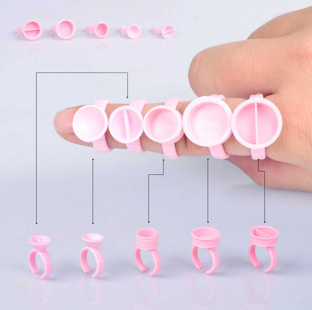 Glue Ring  - 50 pieces/Bag , many shapes