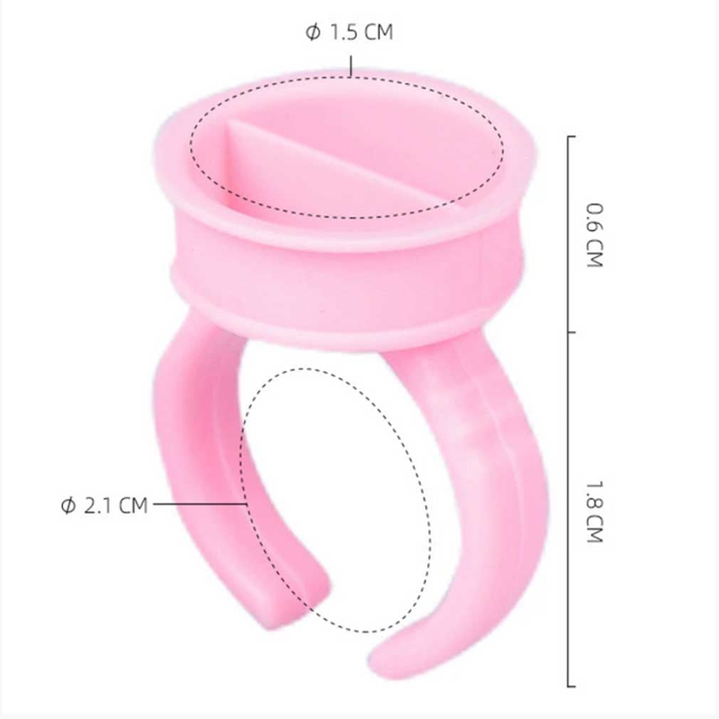 Glue Ring  - 50 pieces/Bag , many shapes