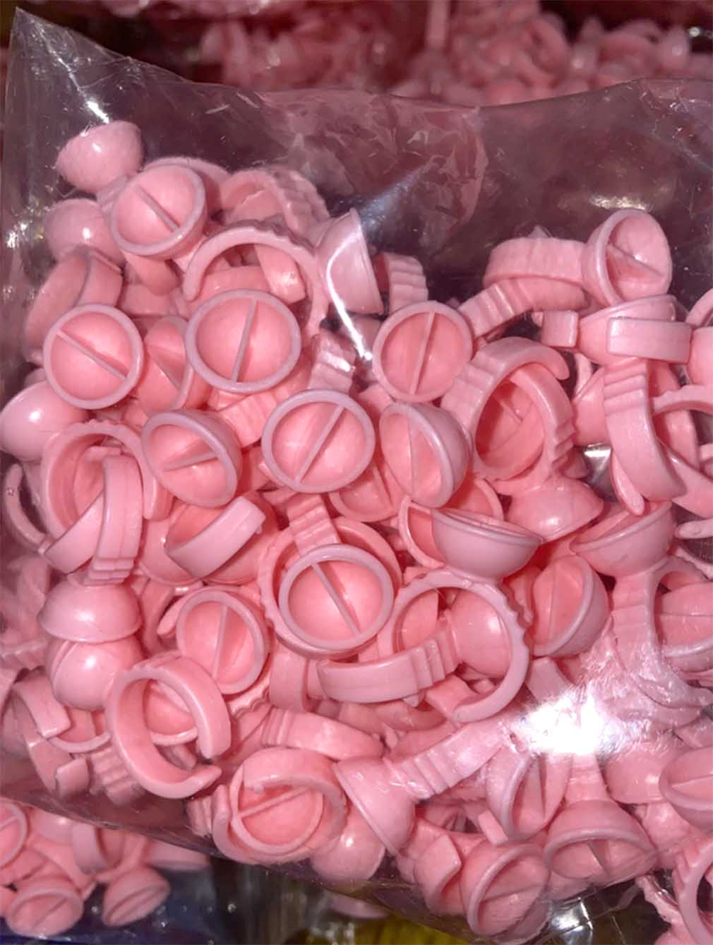 Glue Ring  - 50 pieces/Bag , many shapes