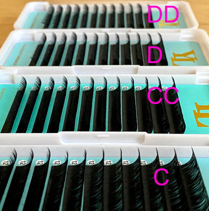 FREE SAMPLE SET Cashmere Matte FauxMink Deep Black Lashes 3 Trays【First Time Buyer ONLY 】